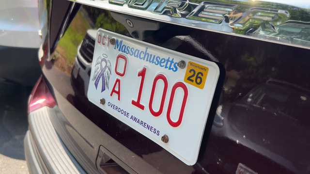 New Mass. plate drives up awareness about addiction