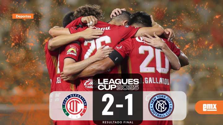 Remonta Toluca al Nueva York City FC