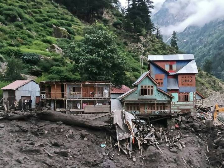 Indian rescuers scour debris after 60 killed in flood