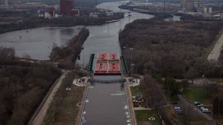 Trump says he won’t fund invasive carp barrier unless Illinois Gov. ‘asks’