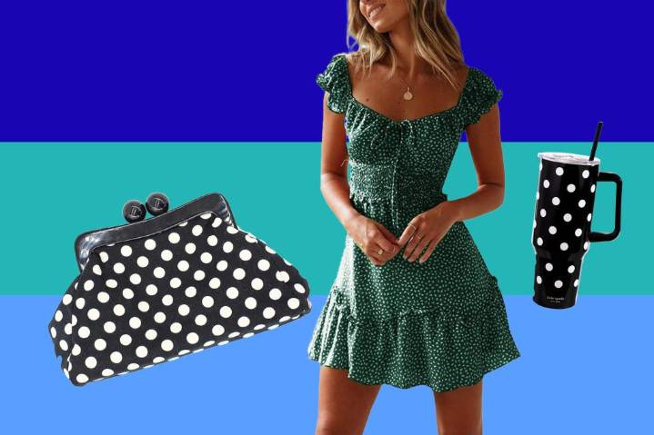 Polka dots are the print of the season, from Kate Spade, Coach, more
