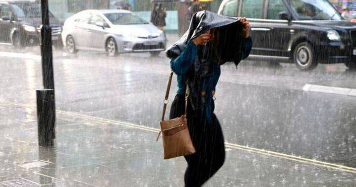 Weather forecast reveals massive 600-mile rainstorm across UK with only eight counties unaffected