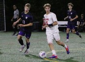 Gideon Petersen pushes Hershey boys soccer past Bishop McDevitt