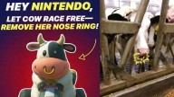 PETA vs. Nintendo: la vaca de Mario Kart desata debate por un aro en la nariz