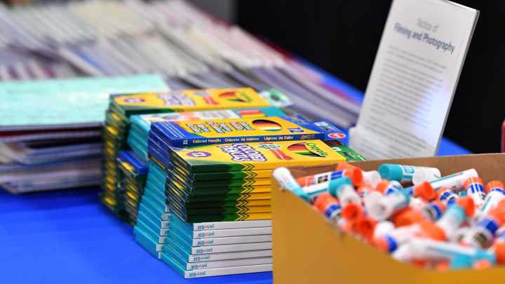 Where to get free school supplies in Cumberland County, Fayetteville