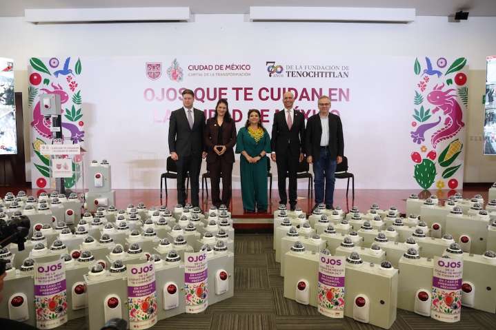 CDMX amplía su videovigilancia con 30 mil cámaras nuevas