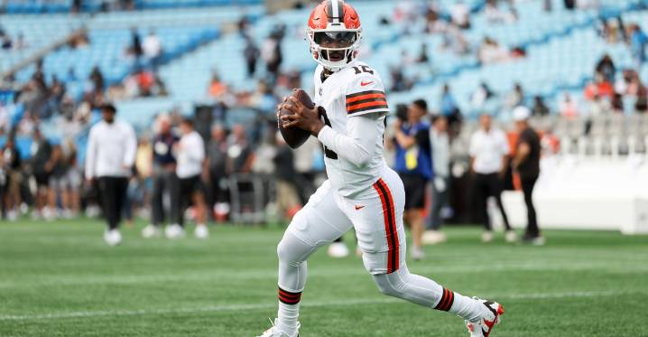 Browns QB Shedeur Sanders’ debut: Live tracking every pass, decision