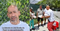 Cubano que llegó en lancha en 1999 ayuda a personas en la calle en Miami