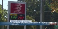 Labor Day gas prices cheapest in 5 years