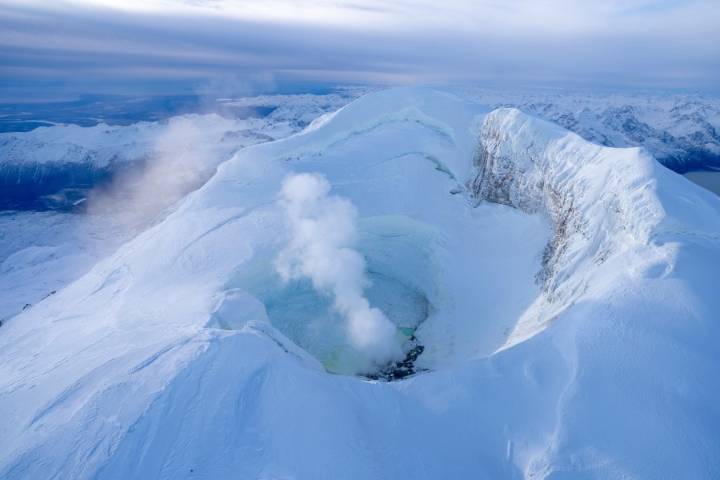 Near-term chances of an eruption at Alaska's Mount Spurr volcano now considered 'extremely low'