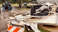 Storms cause damage at Manatee County mobile home park