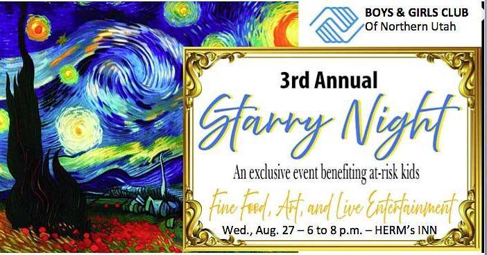 Benefit for at-risk children slated on Aug. 27 by Boys & Girls Club of Northern Utah