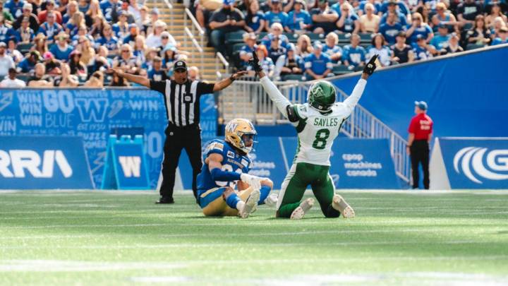 ‘It’s important for us to show we’re here to stay’: Riders’ DB Marcus Sayles ready for Labour Day Classic