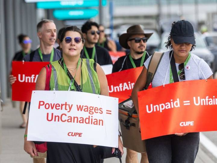 In the flight attendant strike, Carney has options