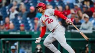 Cardinals' Willson Contreras out with foot contusion after HBP