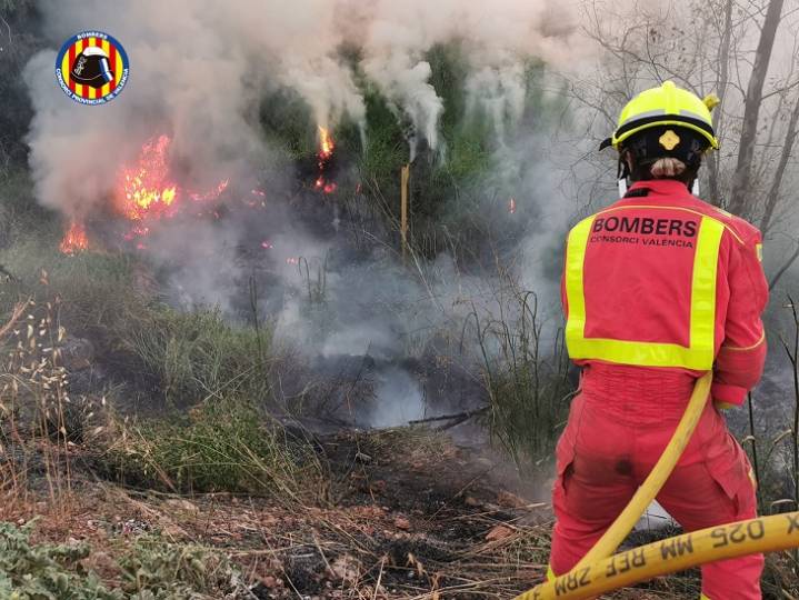 La Generalitat prohíbe el acceso y actividades en zonas forestales por la alerta roja de calor extremo