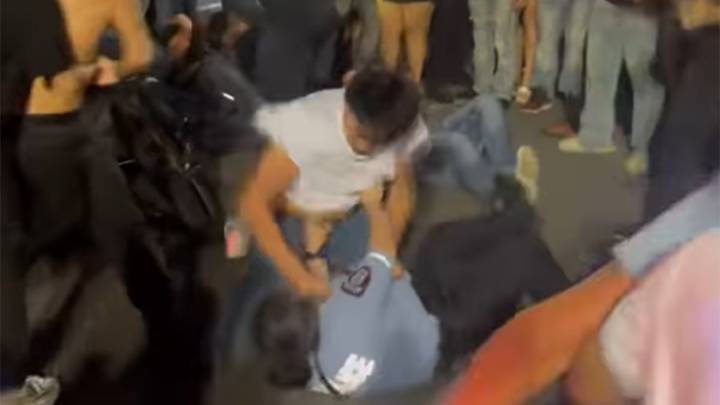 Detienen a sospechoso de agredir a agente de policía en el centro de McAllen
