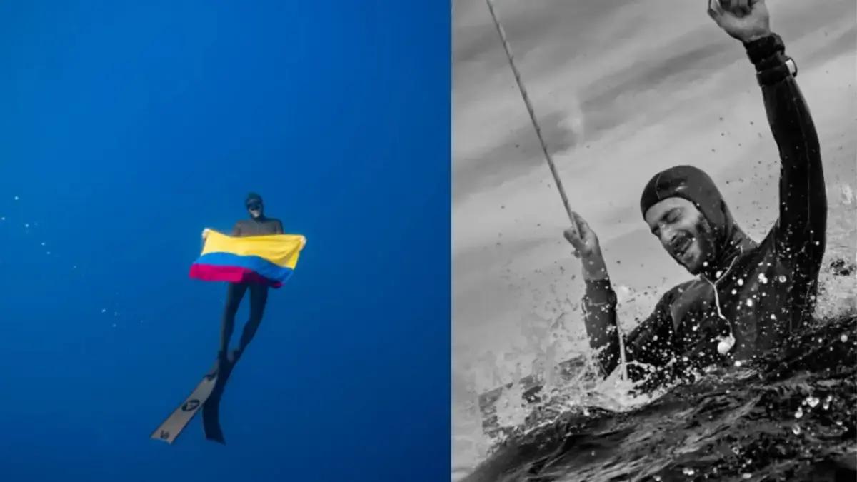 Luto en el deporte colombiano: falleció el apneísta Cristian Castaño, recordado por haber sido atacado por un tiburón en San Andrés en 2023