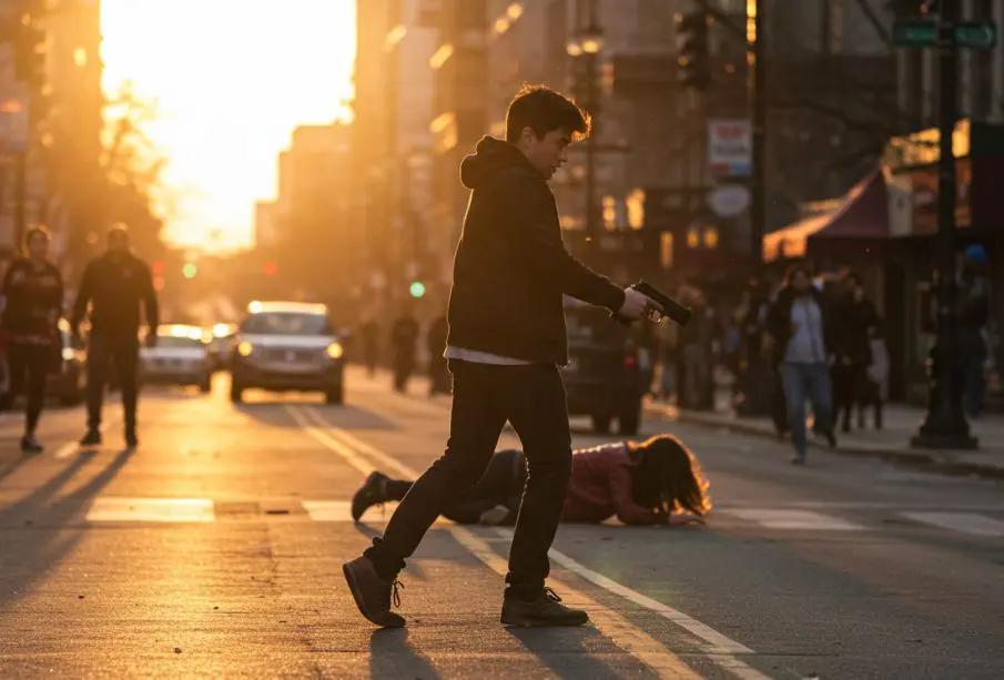 Un adolescente abre fuego y hiere a tres personas en Times Square, Nueva York