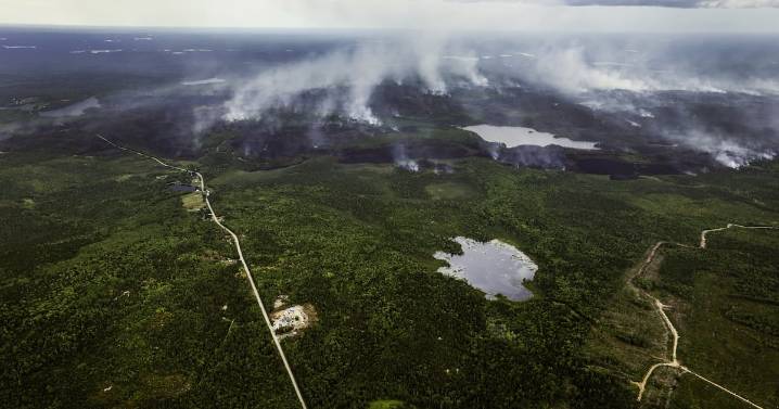 Long Lake wildfire: Progress ahead of Hurricane Erin