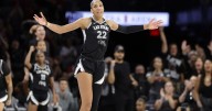 Wilson's 32 points, 12 rebounds help Aces beat Dream 74