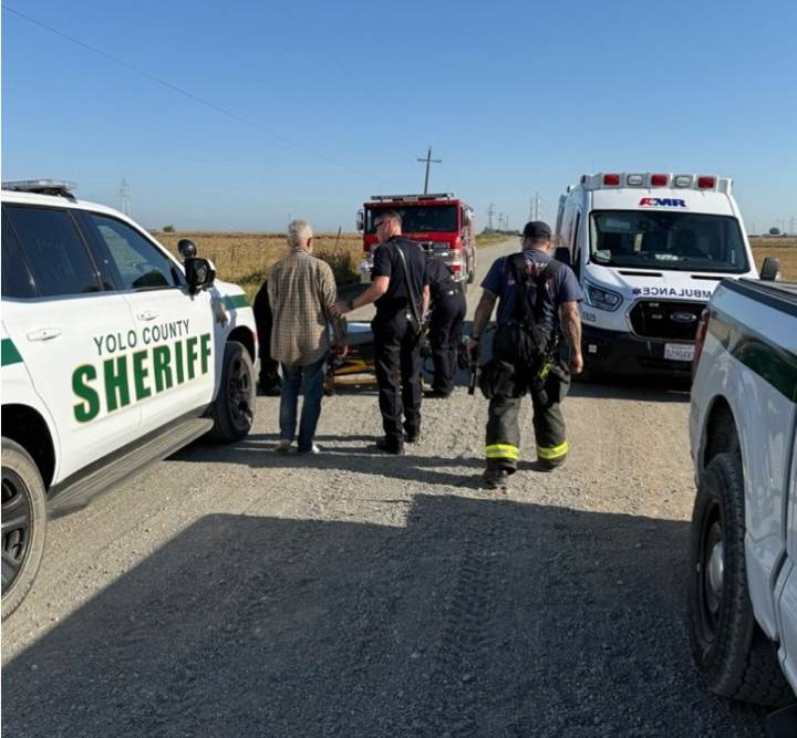 Deputies find missing Sacramento man with dementia after getting lost in Yolo County