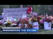 Memorial growing for those killed, injured in MN Catholic school shooting