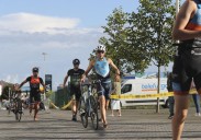 Estas son las calles de Gijón que estarán cortadas al tráfico por el triatlón del Santa Olaya