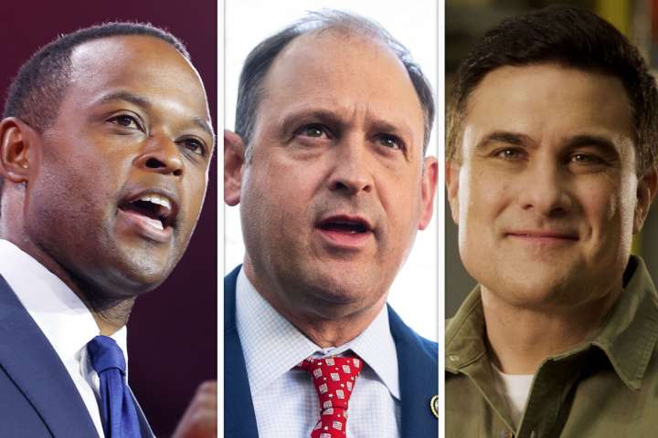 In Kentucky, Trump and McConnell cast shadow over Senate race