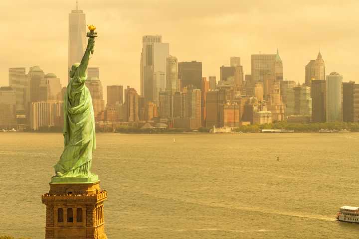 NYC Air Quality Alert Issued Amid Canadian Wildfire Smoke