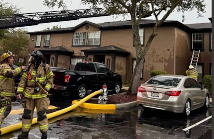 Lightning cited as likely cause of St. Cloud apartment fire