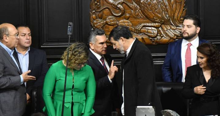 Morena, PT y MC reprueban violencia en la Permanente y agresión a Fernández Noroña