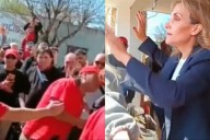 Tensión en Santa Fe: trabajadores en huelga echaron a la senadora libertaria Florencia Arietto