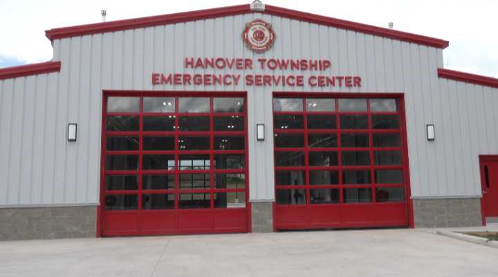 Hanover Township trustees cut the ribbon on new fire, EMS station