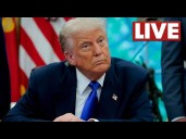 LIVE 🔴Donald Trump announcement on Crime and "Beatification" in Washington, D.C.