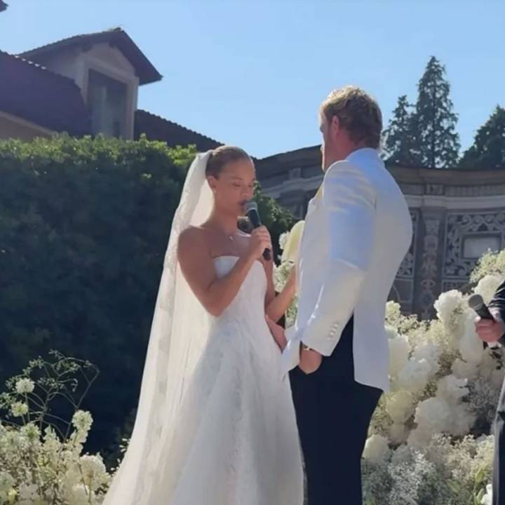 Logan Paul Marries Nina Agdal in Lavish Lake Como Wedding