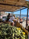 Melones a la orilla del mar y un bando de la huerta alcazareño
