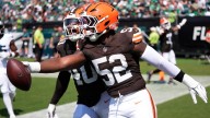 KJ Henry's pick-6 leads Cleveland Browns to 22-13 preseason win over Philadelphia Eagles; Dillon Gabriel solid in debut