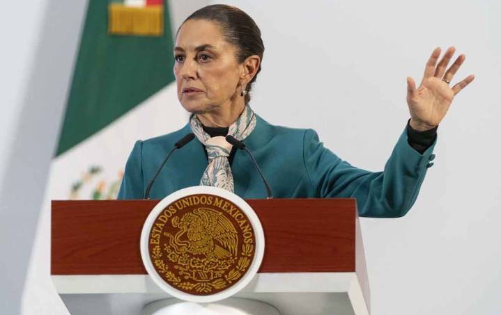 Sheinbaum rechaza despliegue naval de EE. UU. en el Caribe