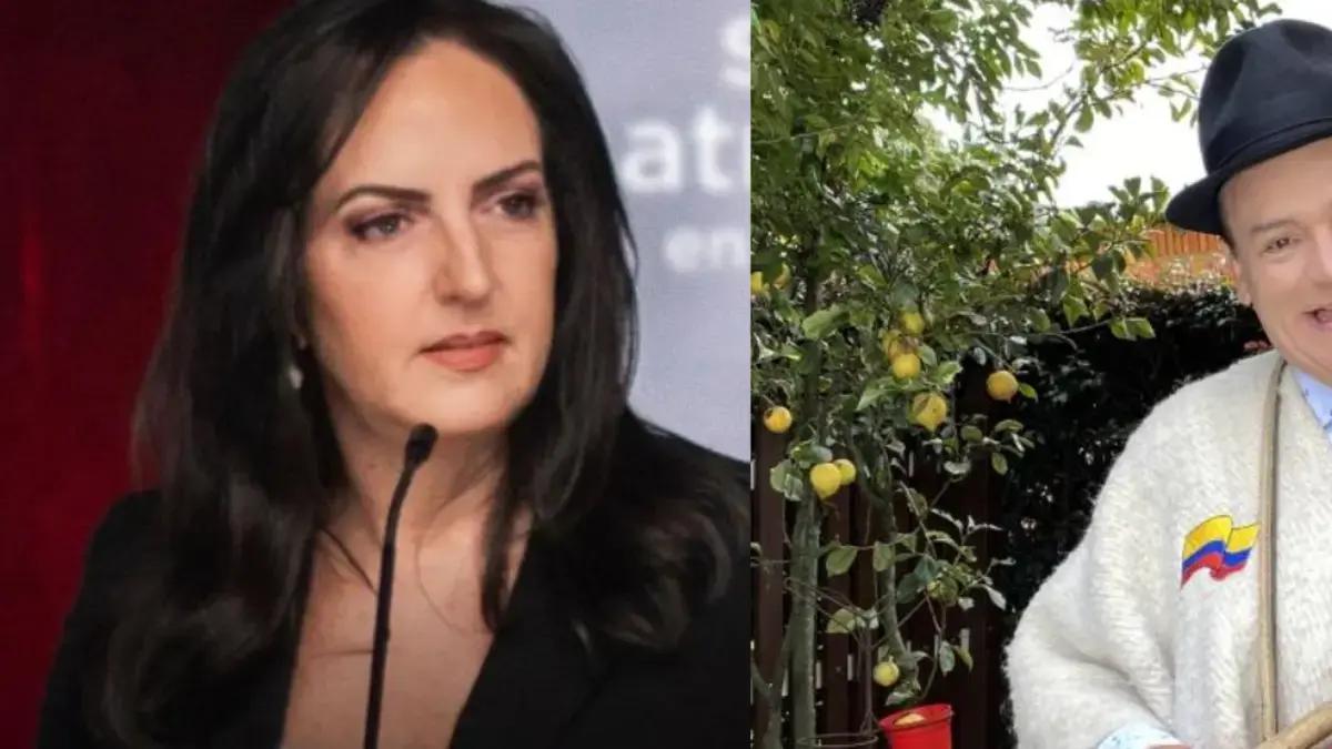 María Fernanda Cabal envía emotivo mensaje de apoyo a Don Jediondo por la liquidación de sus restaurantes: 'Usted ha dado ejemplo a los colombianos'