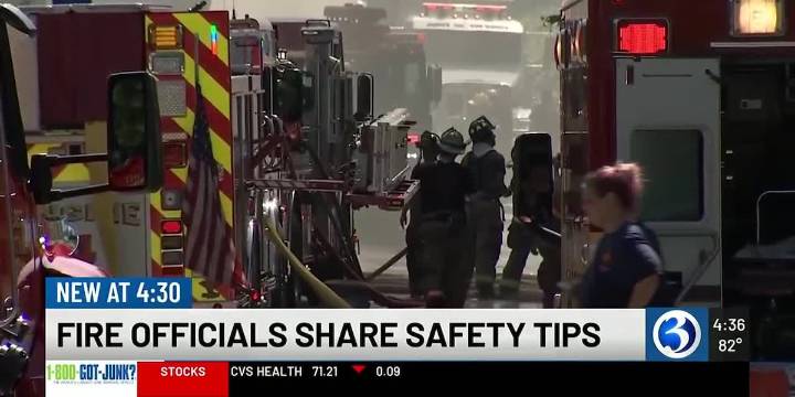 Officials provide safety tips after string of deadly fires in CT