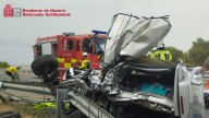 Fallece una riojana de 54 años en un accidente entre un coche y un camión en la Autovía del Camino en Torres del Río