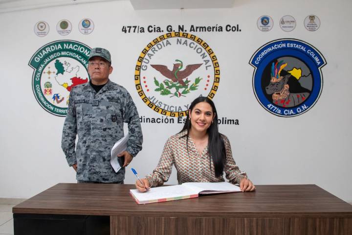 Gobernadora encabeza la inauguración de las sedes de las compañías 476 y 477 de la Guardia Nacional