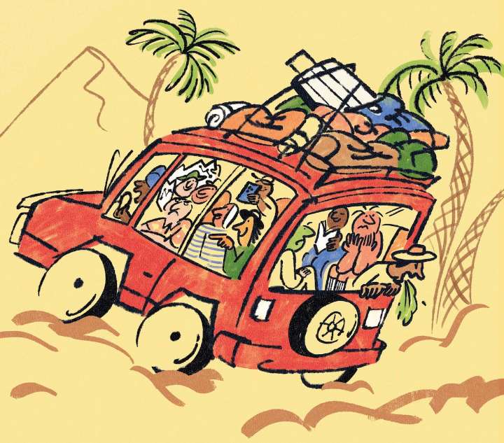 Claves para sobrevivir a un viaje en grupo