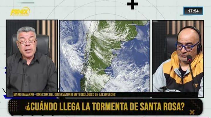 Cuándo llega la tormenta de Santa Rosa a La Rioja: "Mucho calor el viernes y la lluvia llega el sábado"