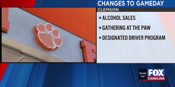 Changes to Gameday announced at Clemson