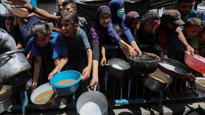 La ONU declara oficialmente la situación de hambruna en Gaza: "El hambre como método de guerra es un crimen de guerra"