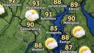 Weather: Storms make their way out of Baltimore, sunny skies return