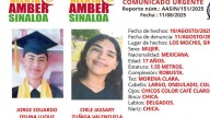 Activan Alerta Amber tras la desaparición de dos adolescentes en Los Mochis y Guasave