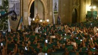 Los corazones peñistas lloran al unísono en la despedida al santo